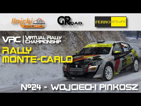 RBR | TW Motorsport | W. Pinkosz | Peugeot 208 Rally4 | VRC #1 2026 Rallye Monte-Carlo
