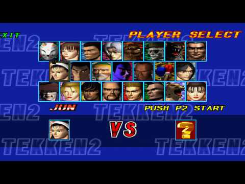 Tekken 2 - Character Select (No audio skipping)