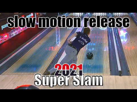 2021 PBA Super Slam Game slow motion release - PBA Bowling