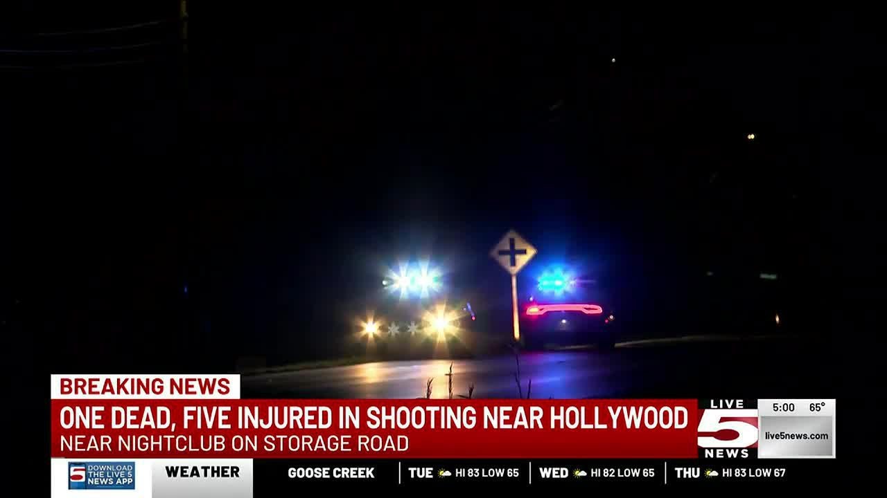 VIDEO: 1 dead, 5 injured in Charleston Co. shooting