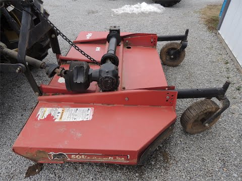 2009 Bush Hog SQ84T 7' Offset Brush Hog!