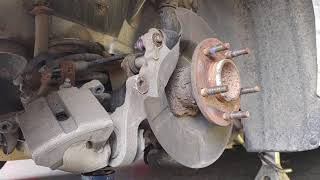2008 Chevy Malibu rear wheel bearing and brakes