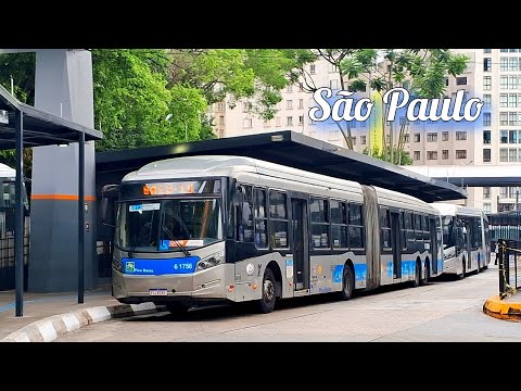 🇧🇷 SPTrans | Viagem na linha 6913 Terminal Bandeira X Terminal Varginha