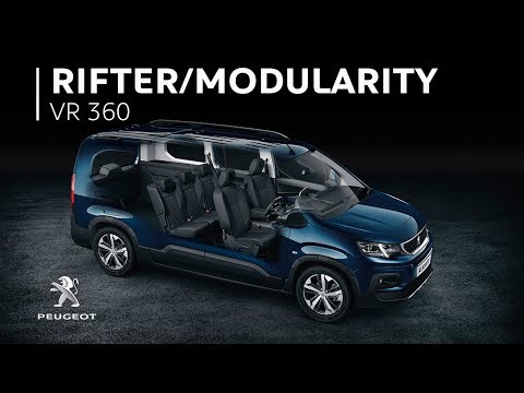 7-seat Modularity - Peugeot Rifter I VR 360