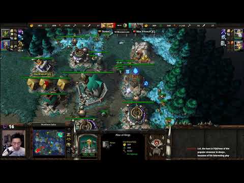 FQQ (HU) vs TiesioG (Orc) - WarCraft 3 - Who needs a meta? Tech swaps FTW - WC3425