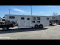 2005 Elite 7300 Mustang 3 Horse Trailer w/4.5' Dressing Room