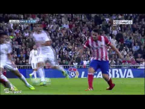 Real Madrid vs Atletico Madrid' (0-1) All Goals & Highlights 28/09/2013