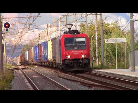 TCS DI E484.015 SBB CARGO A SESSA AURUNCA!!