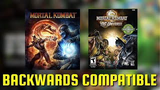 Mortal Kombat 9 is BACKWARDS COMPATIBLE - Xbox