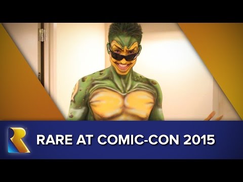 Rare at Comic-Con 2015: Behind the Scenes