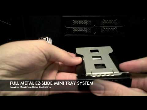 Icy Box Icy Dock 2.5\" SATA/SAS HDD ir SSD pocket metalo sp. (Juoda) video