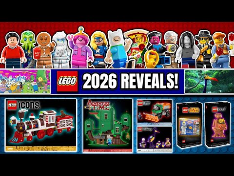 LEGO 2026 REVEALS! Adventure Time, Star Wars, Disney, City & MORE!