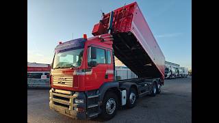 Camion-benne MAN TGA 35.410 8x2/4 Day Cab Euro3 - Aluminum Tipper 33.4 m&sup3; - Manua | Image 4 - Autoline
