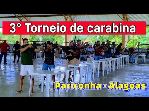 3° Torneio de carabina de pressão em Pariconha - Alagoas 