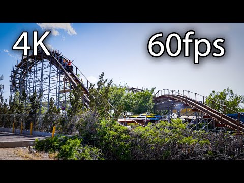 Off-ride footage of a New Mexico Rattler train