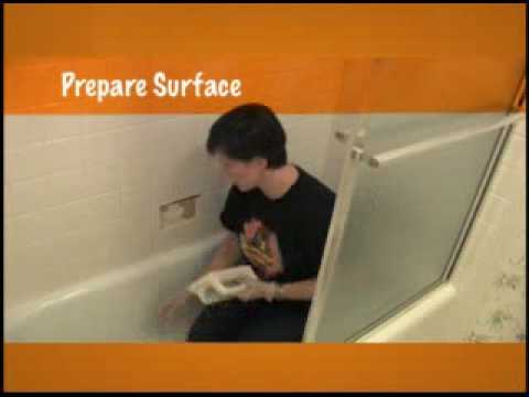 Part of a video titled Gorilla Glue Quick Fix-- tub soap dish fix - YouTube
