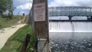 preview picture of video 'Milford dam and portage'