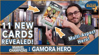 GAMORA Hero Pack | Marvel Champions | 11 NEW CARDS Revealed (THANOS Incoming?!)