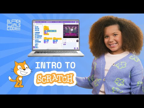 How to Code in Scratch | Episode 1/8 of Code Along Jr. from Black Girls Code