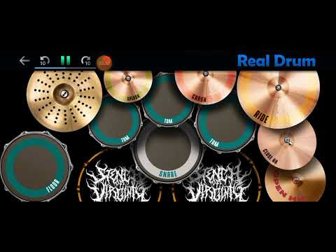 Noah - sally sendiri (cover real drum)