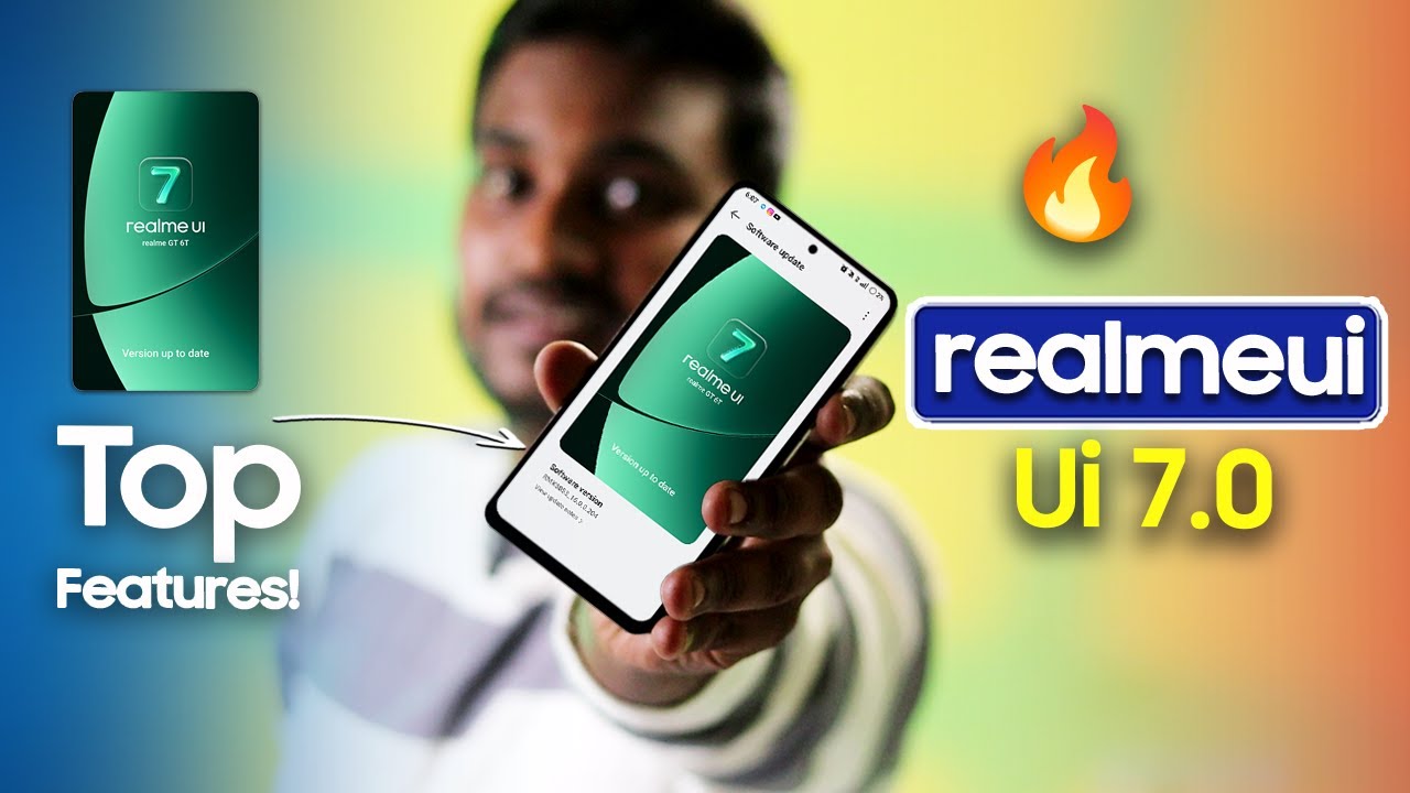 realme UI 7.0 "Android 16" 😍 Major Changes New Features💥!