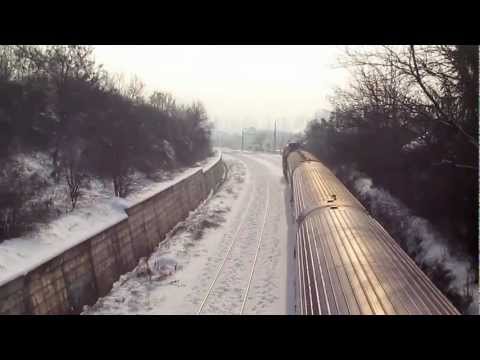 Trains in Oradea - Trenuri in Oradea (Winter Edition) (10 02 2012) (Part.1)