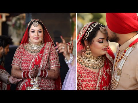 WEDDING HIGHLIGHT || MANJIT SINGH SAVLEET KAUR || DIMPLE STUDIO ||
