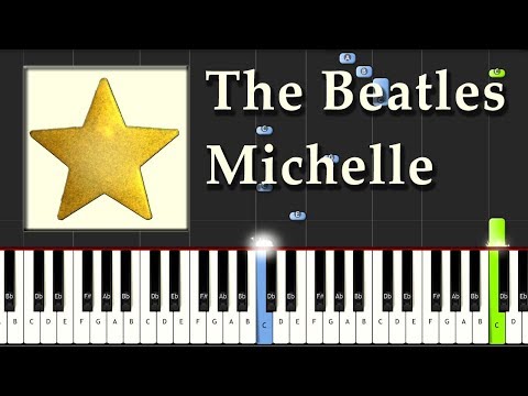 Michelle - The Beatles piano tutorial