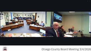 Otsego County Board Meeting 3/4/2026
