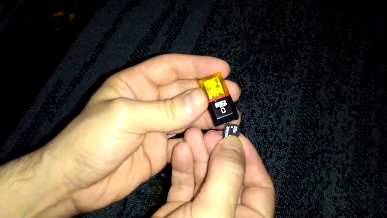 Устройство для чтения карт памяти - USB 2.0 Micro SDHC Card Reader