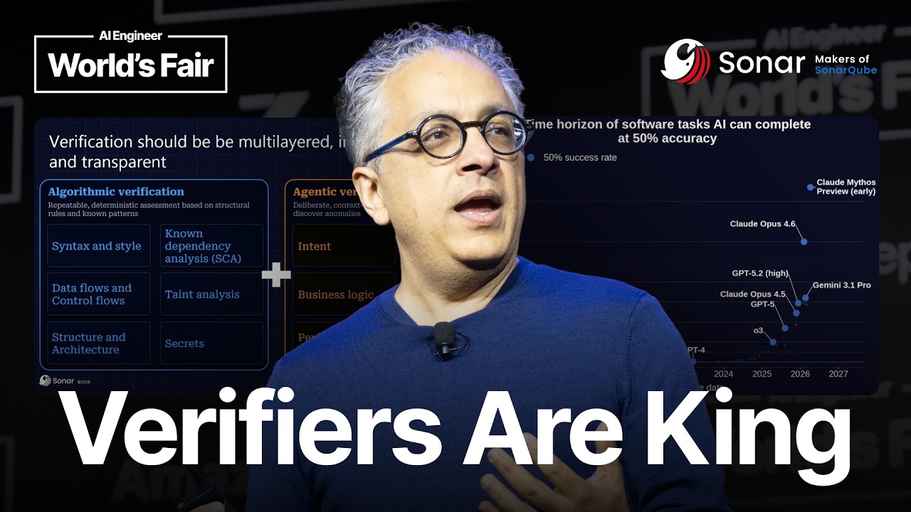 AI Agents Need Verification, Says Sonar CEO Tariq Shaukat - AI Engineer