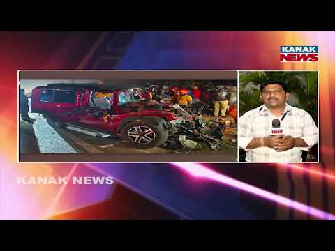 Khordha: 3 Dead in Horrific Thar Accident at Pitapalli Chhak; Car Rams into Trailer