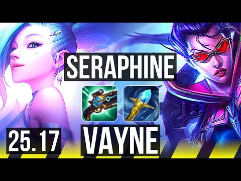SERAPHINE & Nami vs VAYNE & Bard (ADC) | 9/4/13 | EUW Master | 25.17