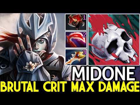 MIDONE [Phantom Assassin] Brutal Crit Max Damage with Rapier Dota 2