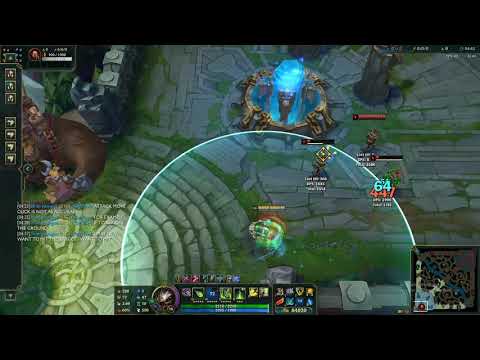 right click vs attack move click kiting demonstration for eric jung