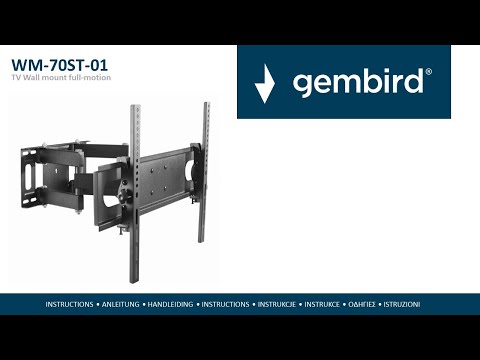 Gembird WM-70ST-01 Black
