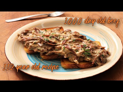 We made the O.G.  Breakfast of Champions - S.O.S. (Creamed Chipped Beef over Toast)