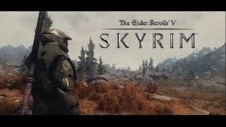 MASTER CHEIF AND TALOS Skyrim Mod Review #1