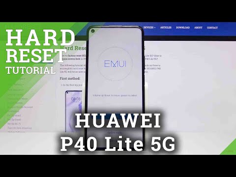 How to Hard Reset HUAWEI P40 Lite 5G - Bypass Screen Lock | Wipe Data by Recovery Mode