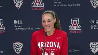 Arizona Women&#39;s Basketball Press Conference - Adia Barnes