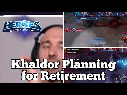 Daily Heroes of the Storm Moments: Khaldor Planning for Retirement