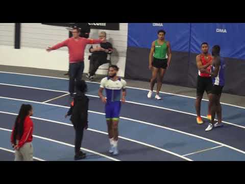 6''86: Kalilou BOUARE  (60m ESM - S8) - Championnats Rég. en salle ES-SE - Eaubonne 19 Janv. 2019