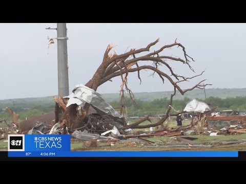 Cleanup continues in Denton County following overnight storms
