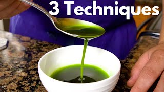 Making Quick Herb Oil - Video 1
