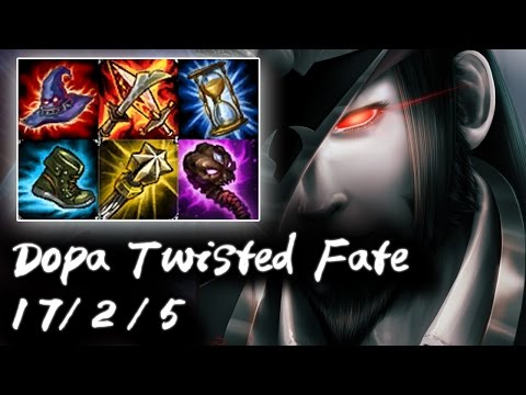 Dopa Twisted Fate Mid vs Ahri | Korea High Elo Replays