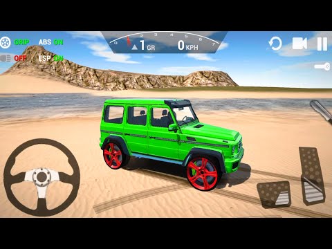 Ultimate Offroad Simulator #5 Green 4x4 Jeep Driving! Android gameplay