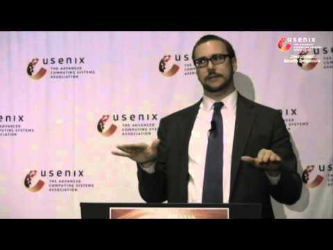 USENIX Security '13 - The White House's Priorities for Cybersecurity