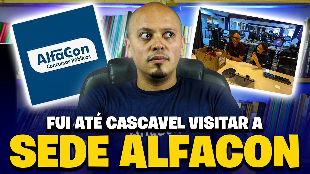 FUI VISITAR A SEDE DO ALFACON EM CASCAVEL E FIQUEI EM CHOQUE😬 [PARTE 1]