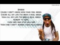 Lil Wayne - Wish you would " Lyrics " Dedication 4