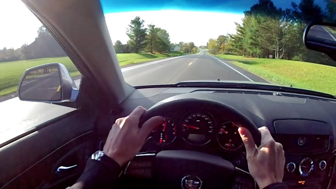 2010 Cadillac CTS-V Sedan - WR TV POV Test Drive
